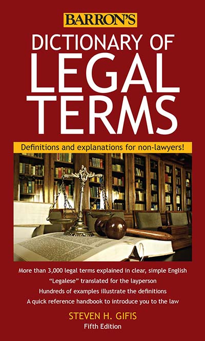 Dictionary of Legal Terms for California Notaries