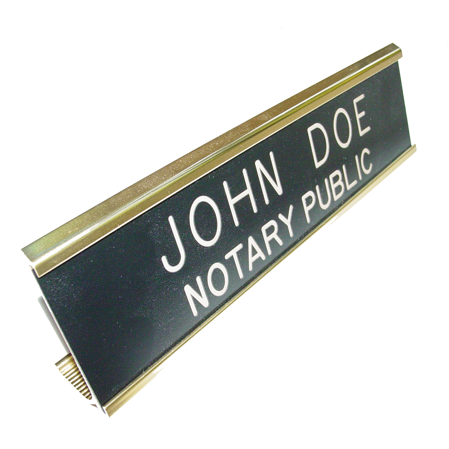 District of Columbia Notary Desk Sign